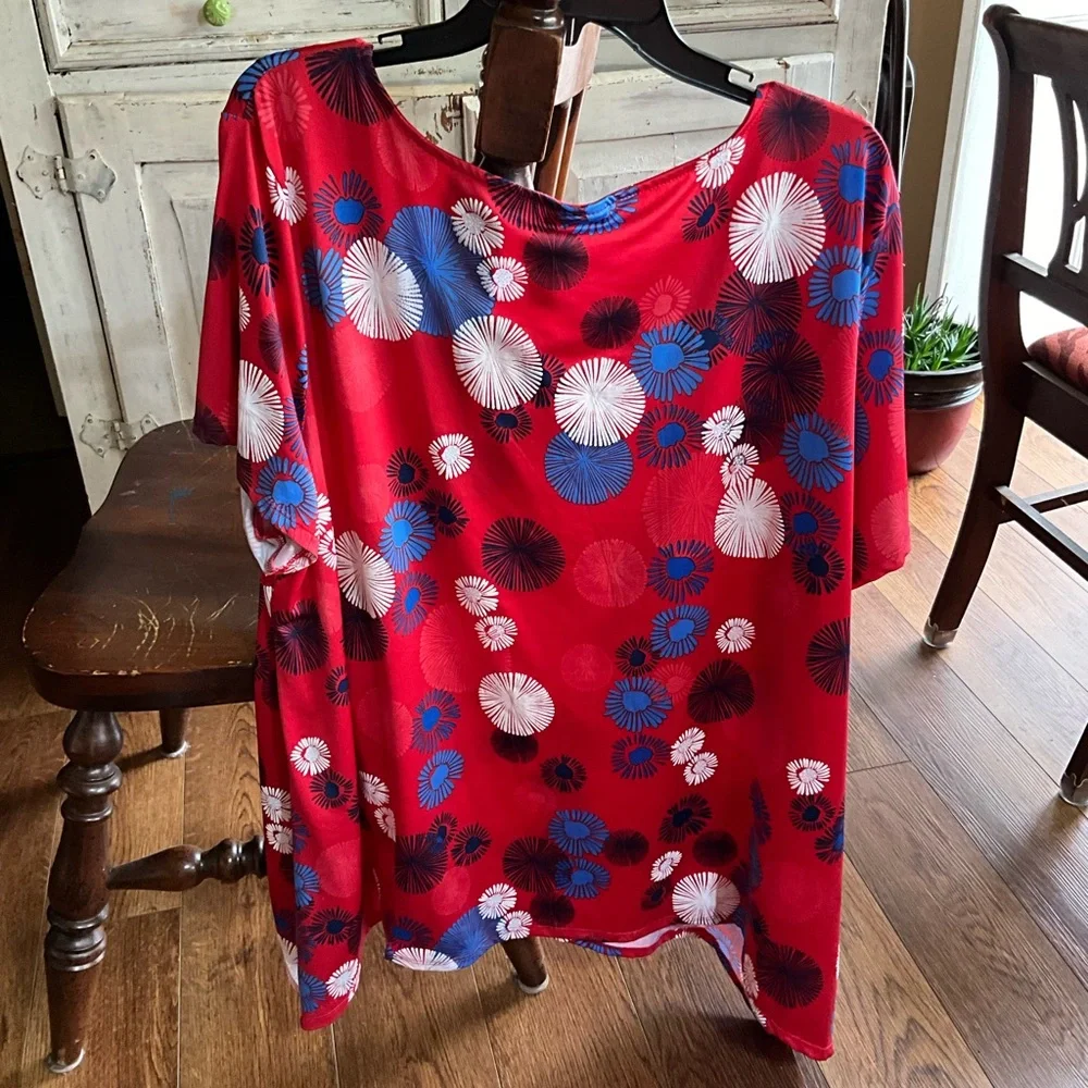 Ruby Rd. 3X. LADIES SS TOP - Picture 2 of 6